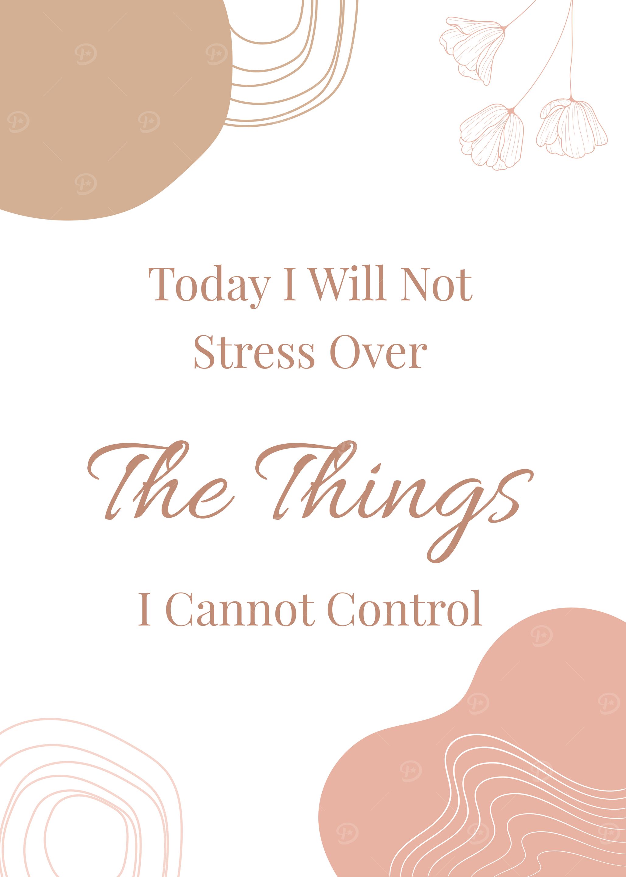 Stress Over White Quotes