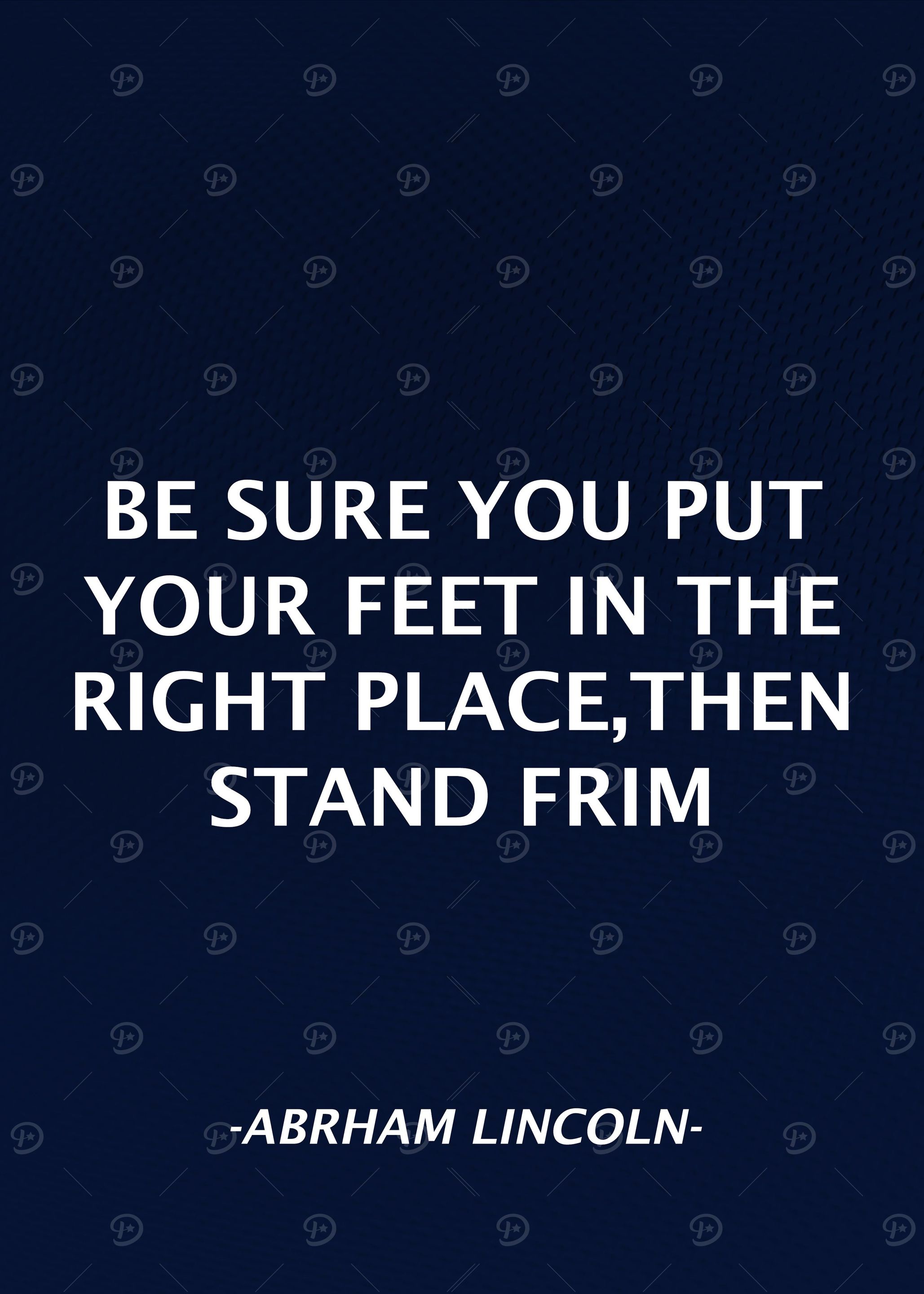 Abaraham Lincoln Qoute