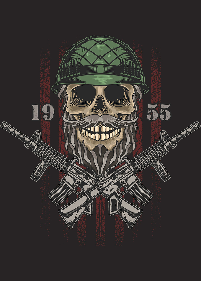 American skull Army