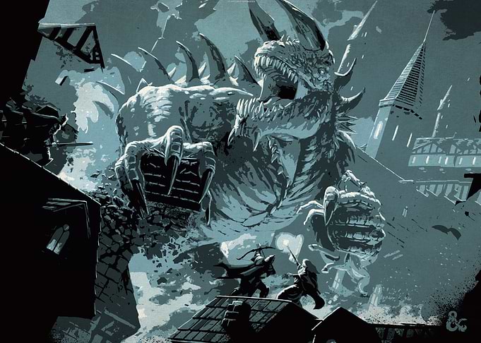 Tarrasque Posterized