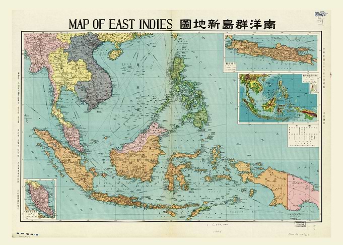 East Indies Map 1948