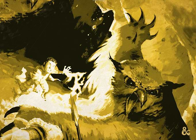 Owlbear Posterized