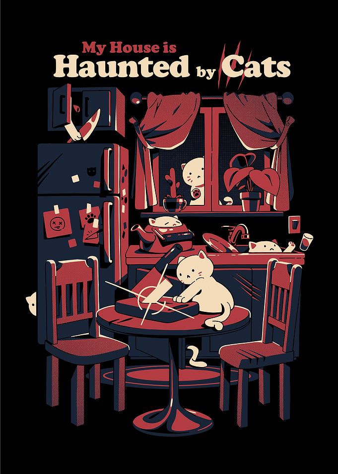 Haunted by cats