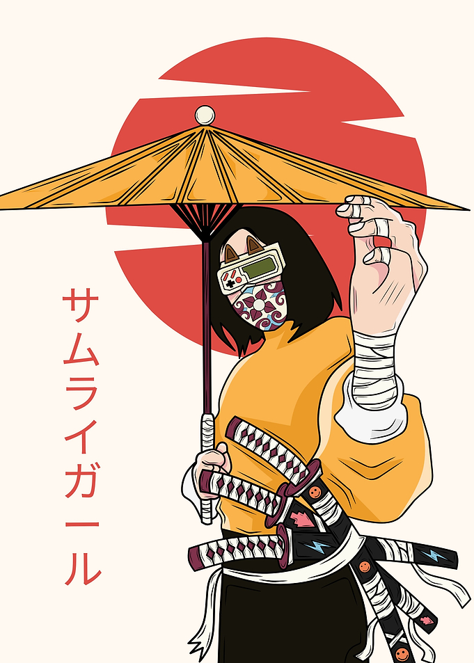 Fanart Samurai girl