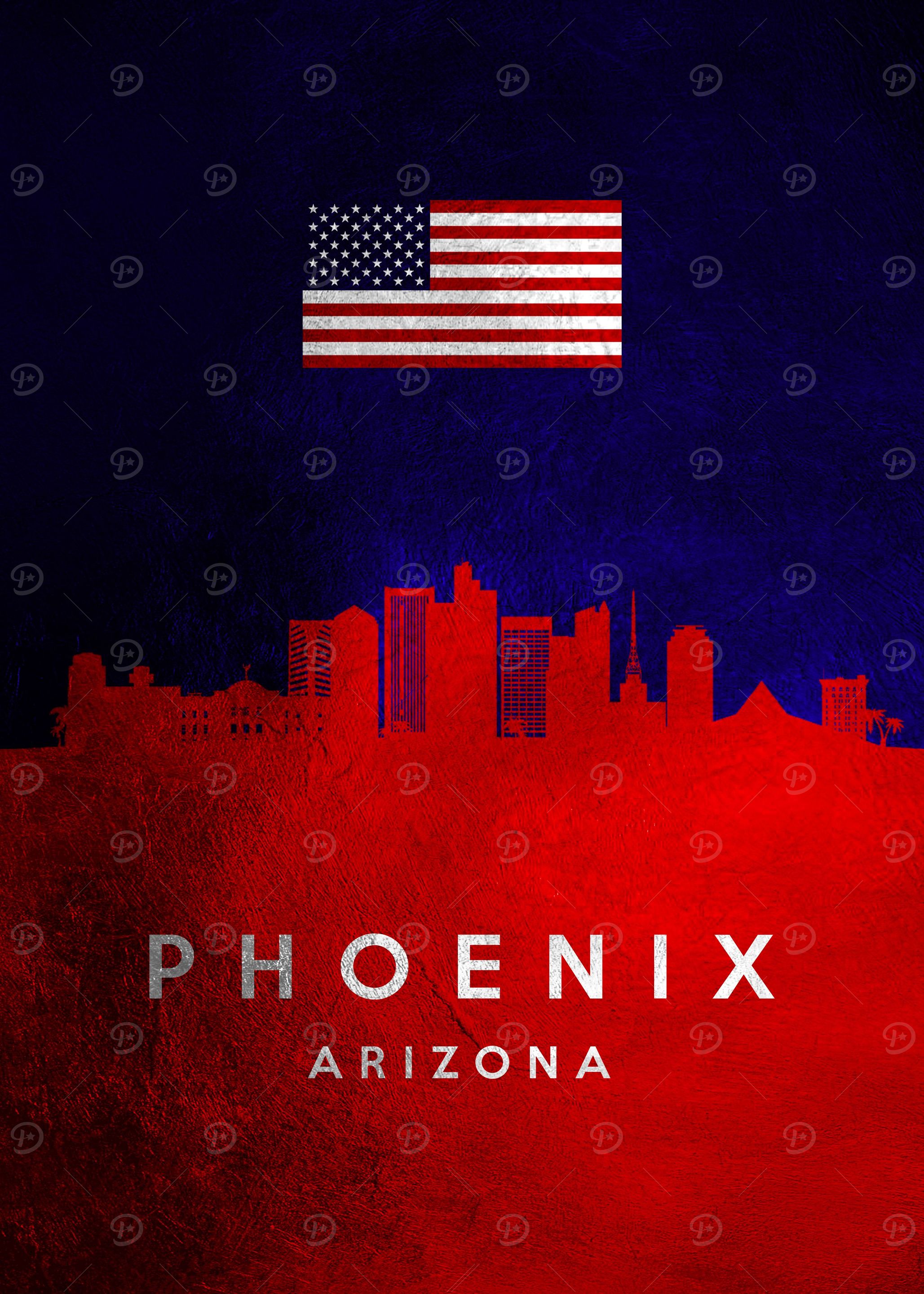Phoenix Arizona Skyline