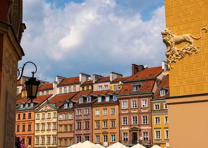 Warsaw Old Town Houses