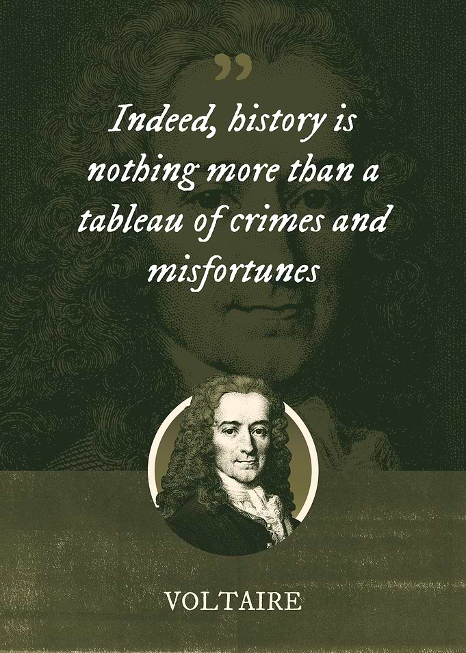 Indeed history is nothing