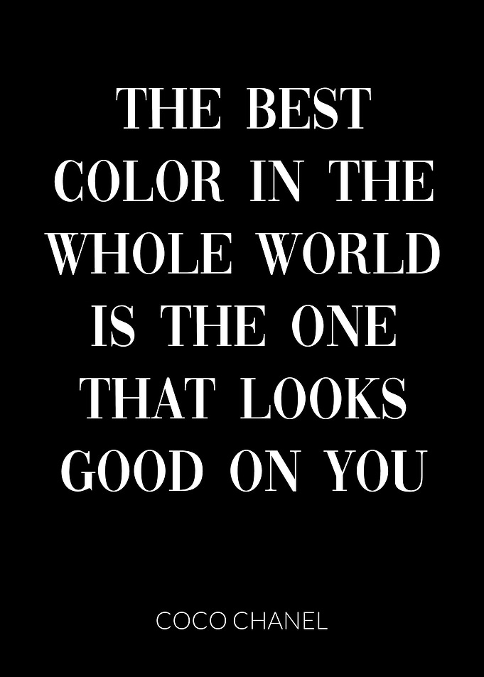 Coco Chanel Quote Woman