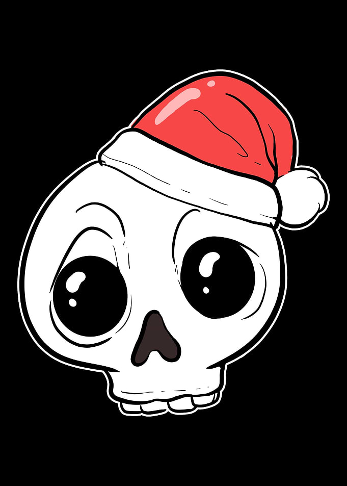 Emo Goth Skull Emotional P