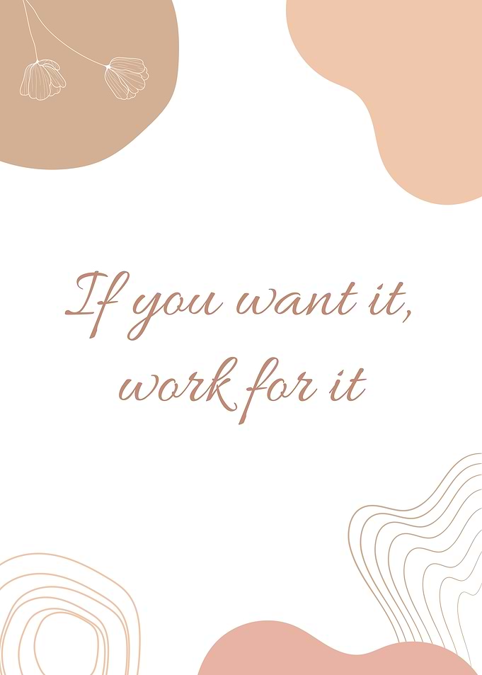 Want Work White Quotes