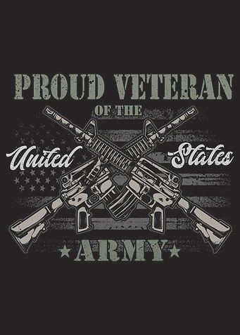 Proud American veteran