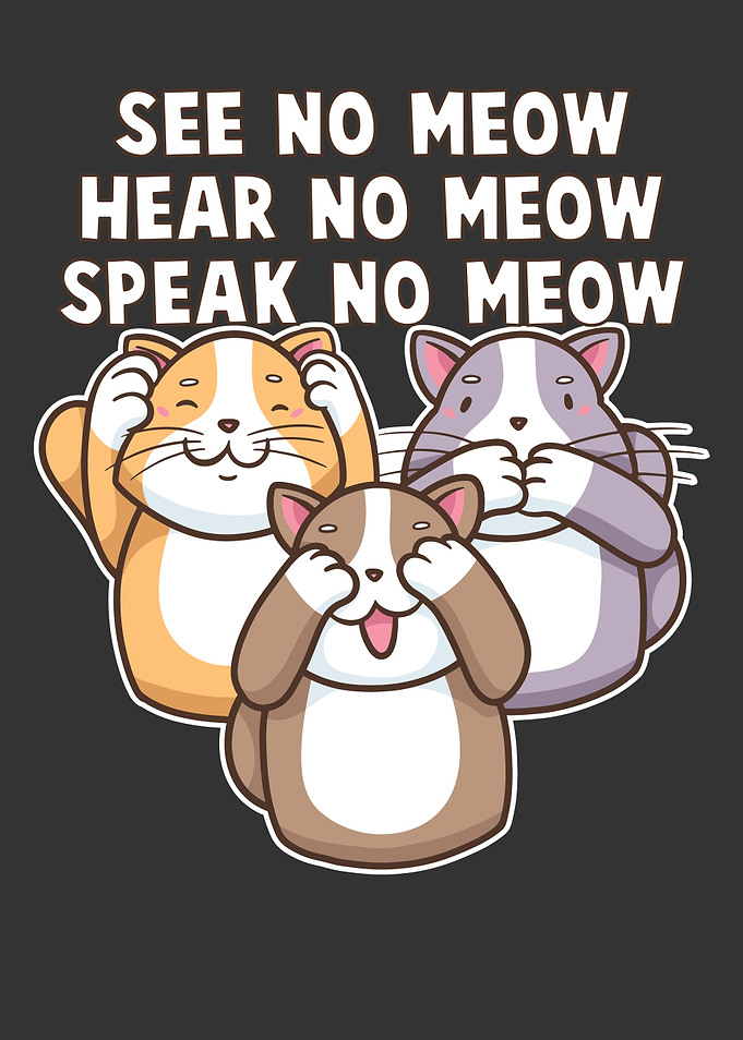 Three Wise Cats