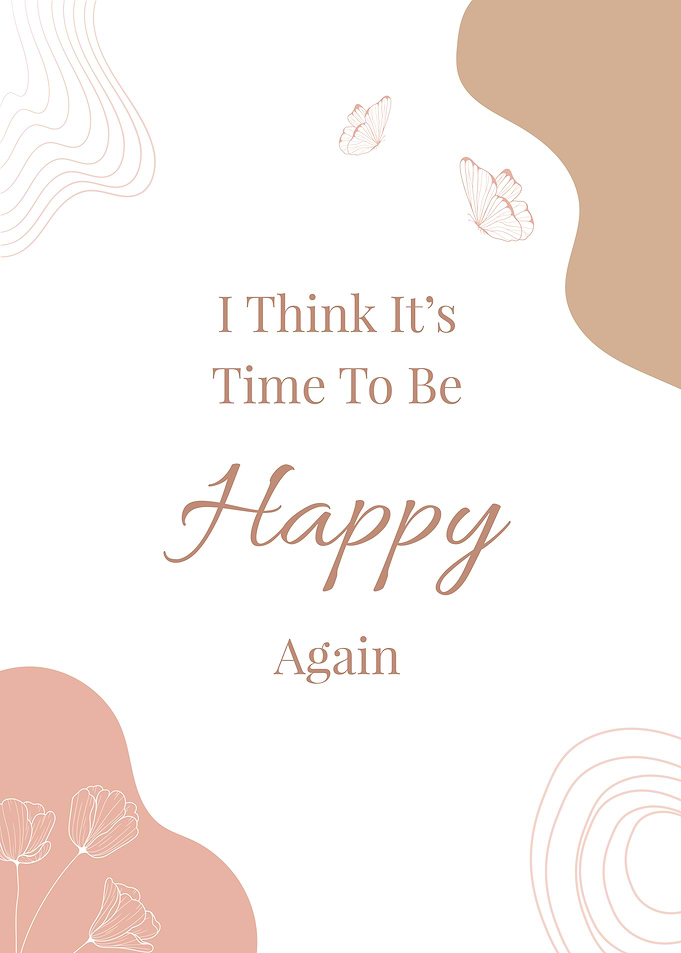 Happy Time White Quotes