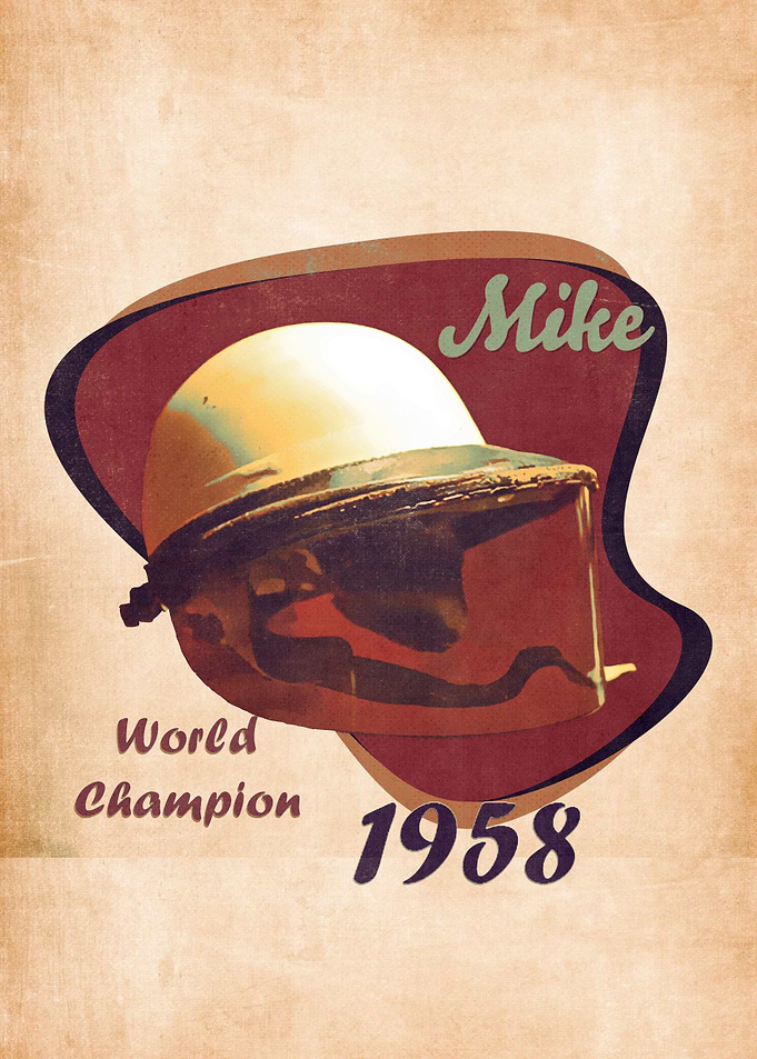 Hawthorn helmet retro
