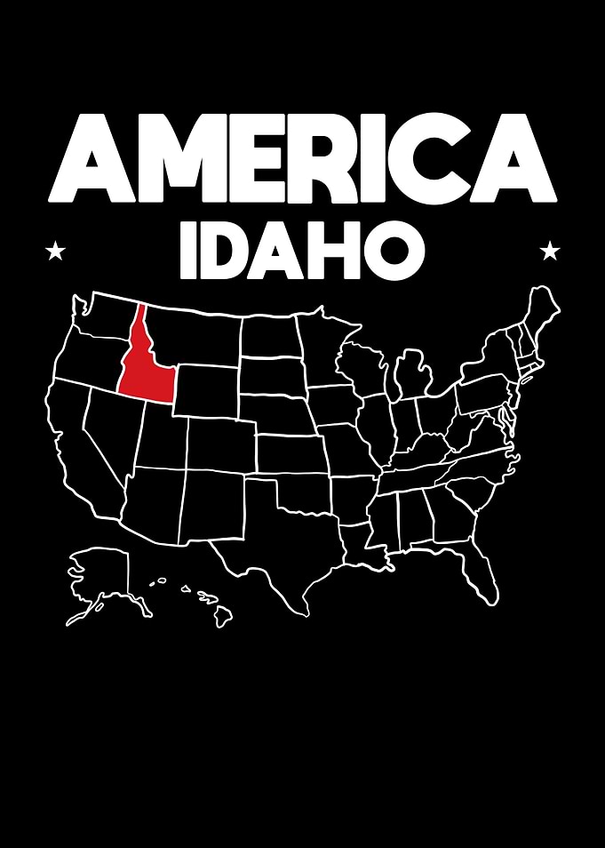 USA gift Idaho State