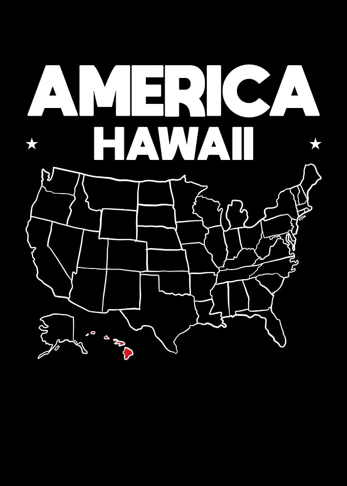 USA gift Hawaii State