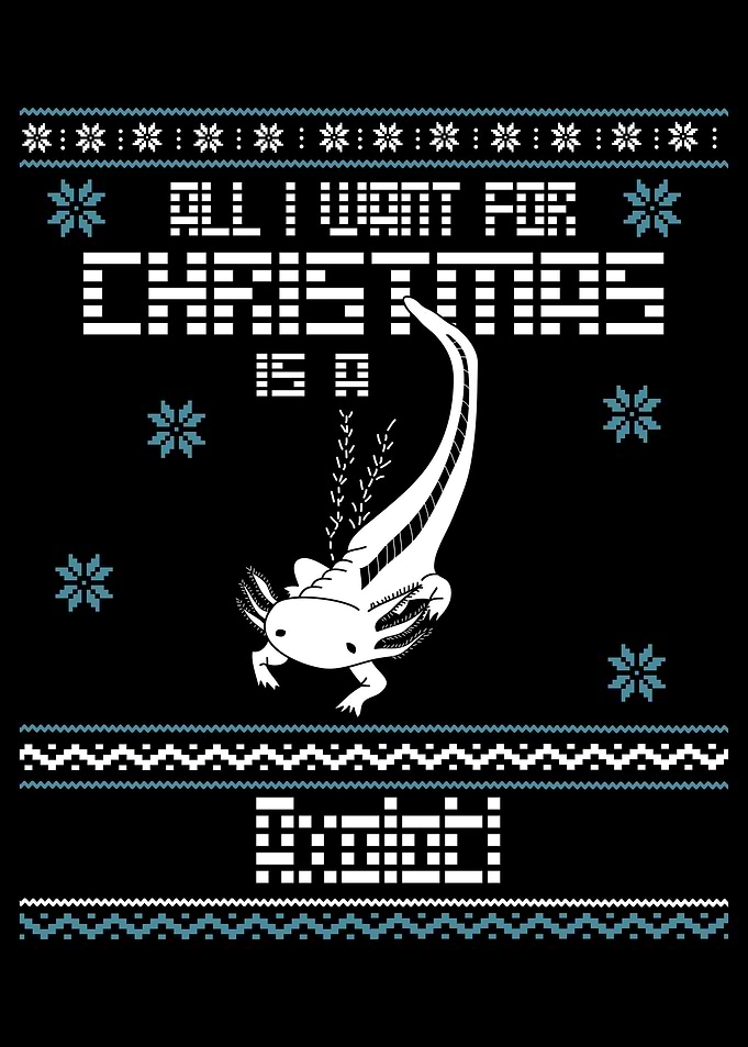 Axolotl Ugly Christmas