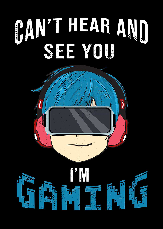 VR Gamer Gaming