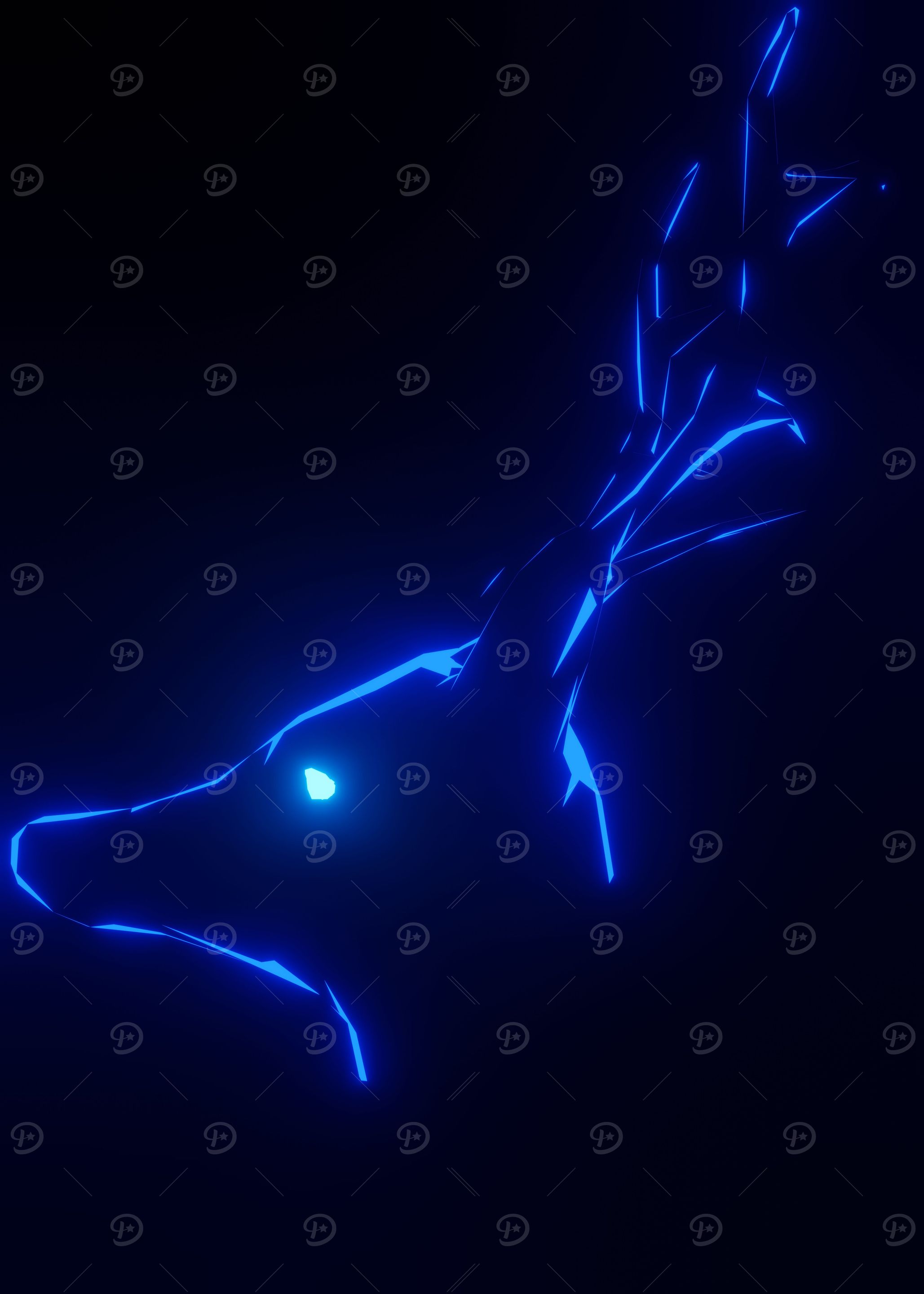 Glowing Deer