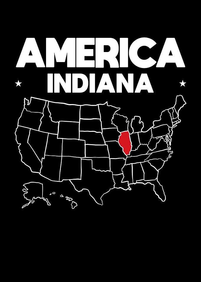 USA gift Indiana State
