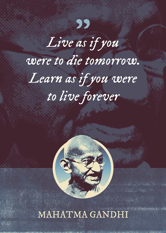 Live as if you were to die