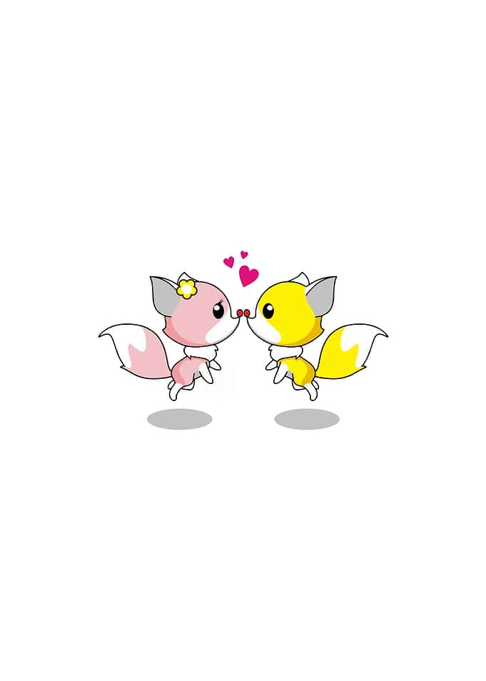 Foxes In Love