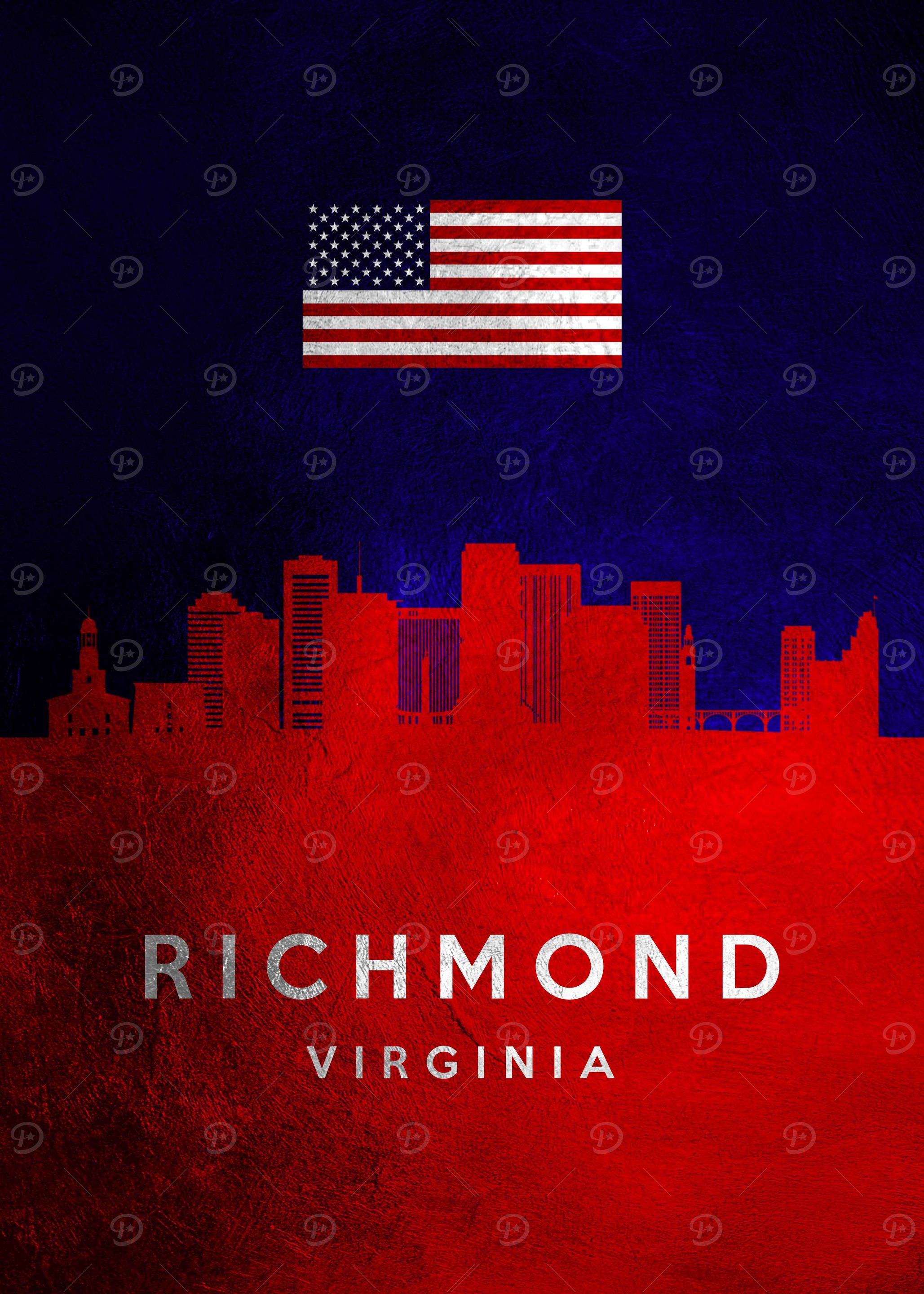 Richmond Virginia Skyline