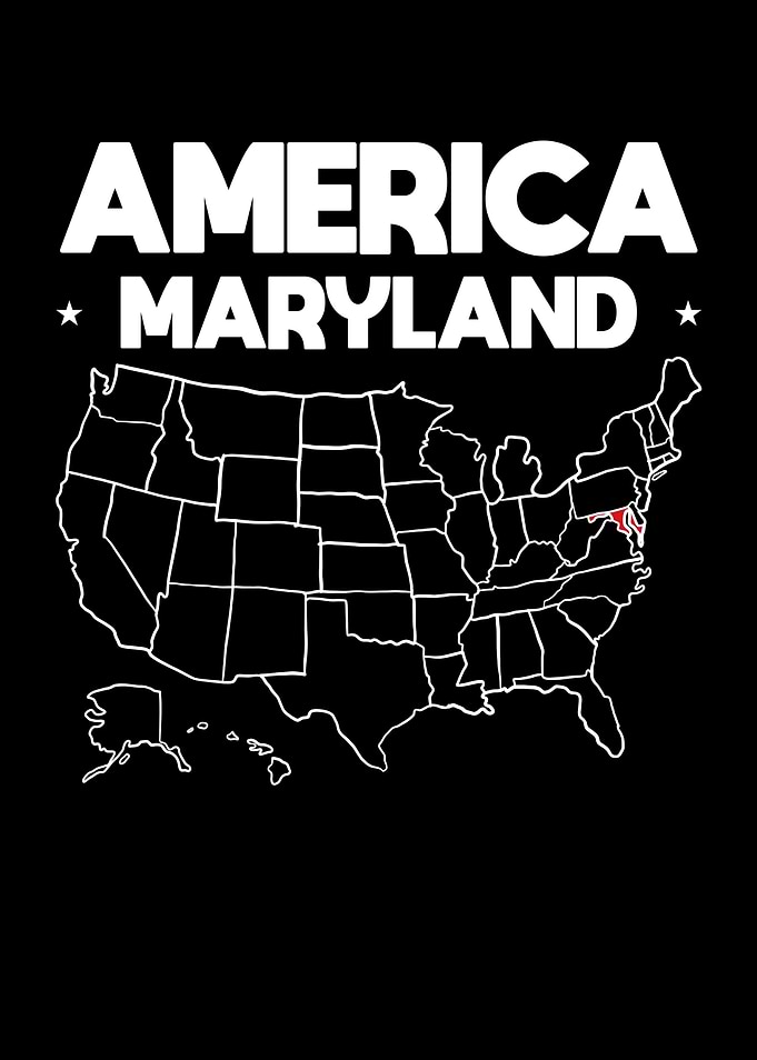 USA gift Maryland State