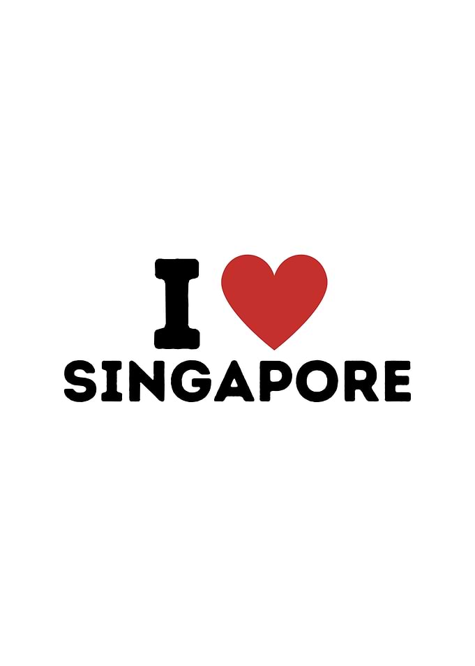 I Love Singapore Simple