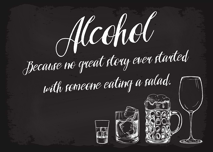 Story with Alcohol Whisky