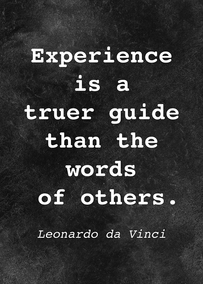 Leo da Vinci Quote D011