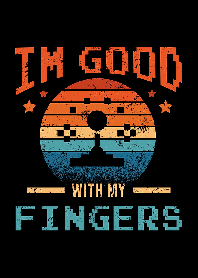 80s Retro Video Gamer