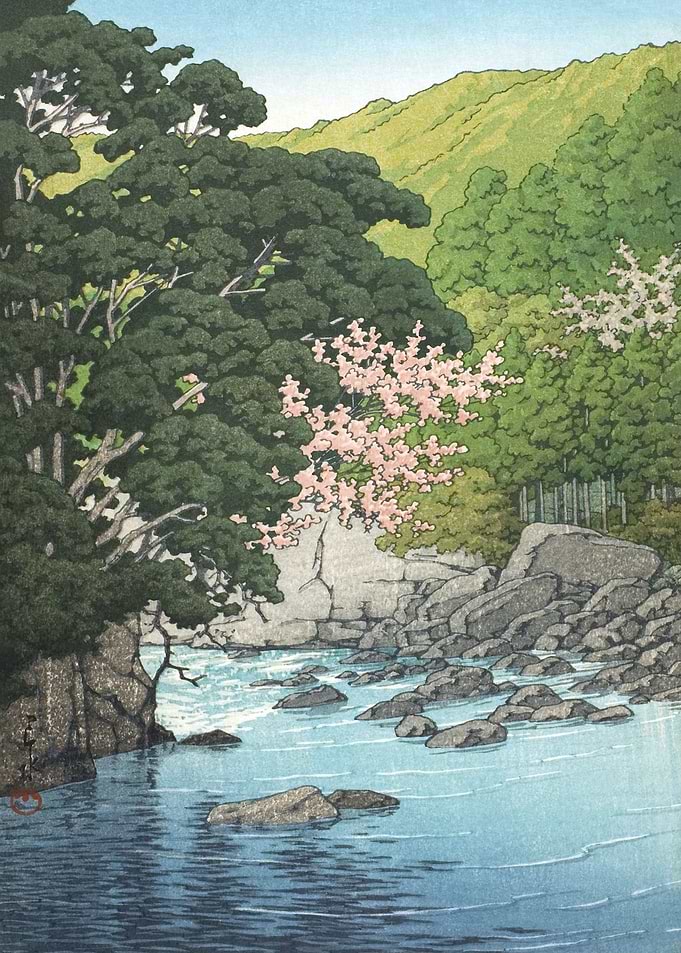 Yugashima Izu In Spring
