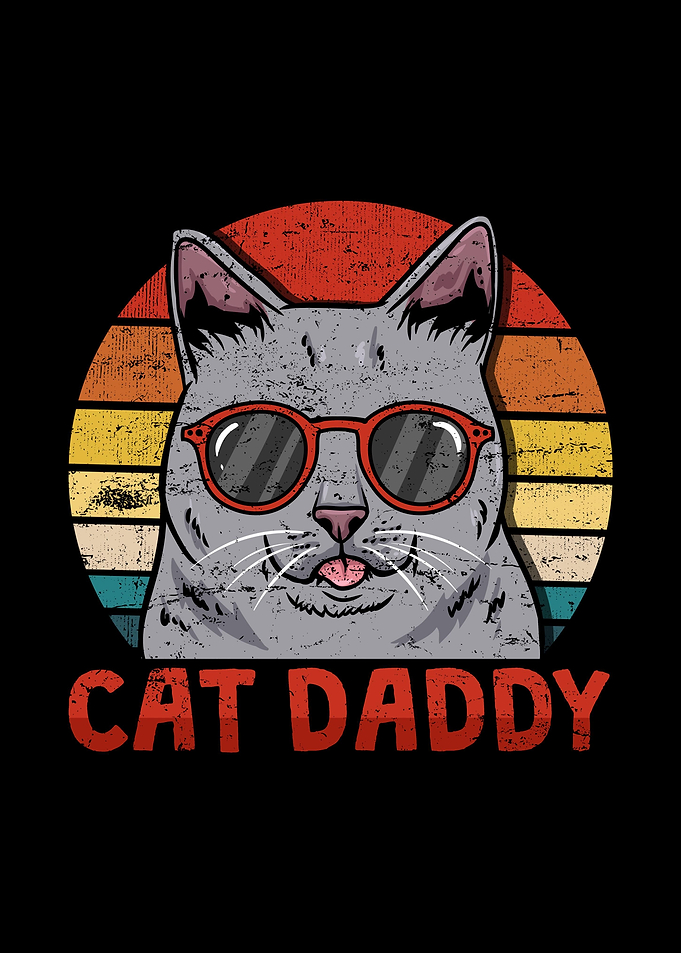 Cat Daddy Cat Dad Fathers