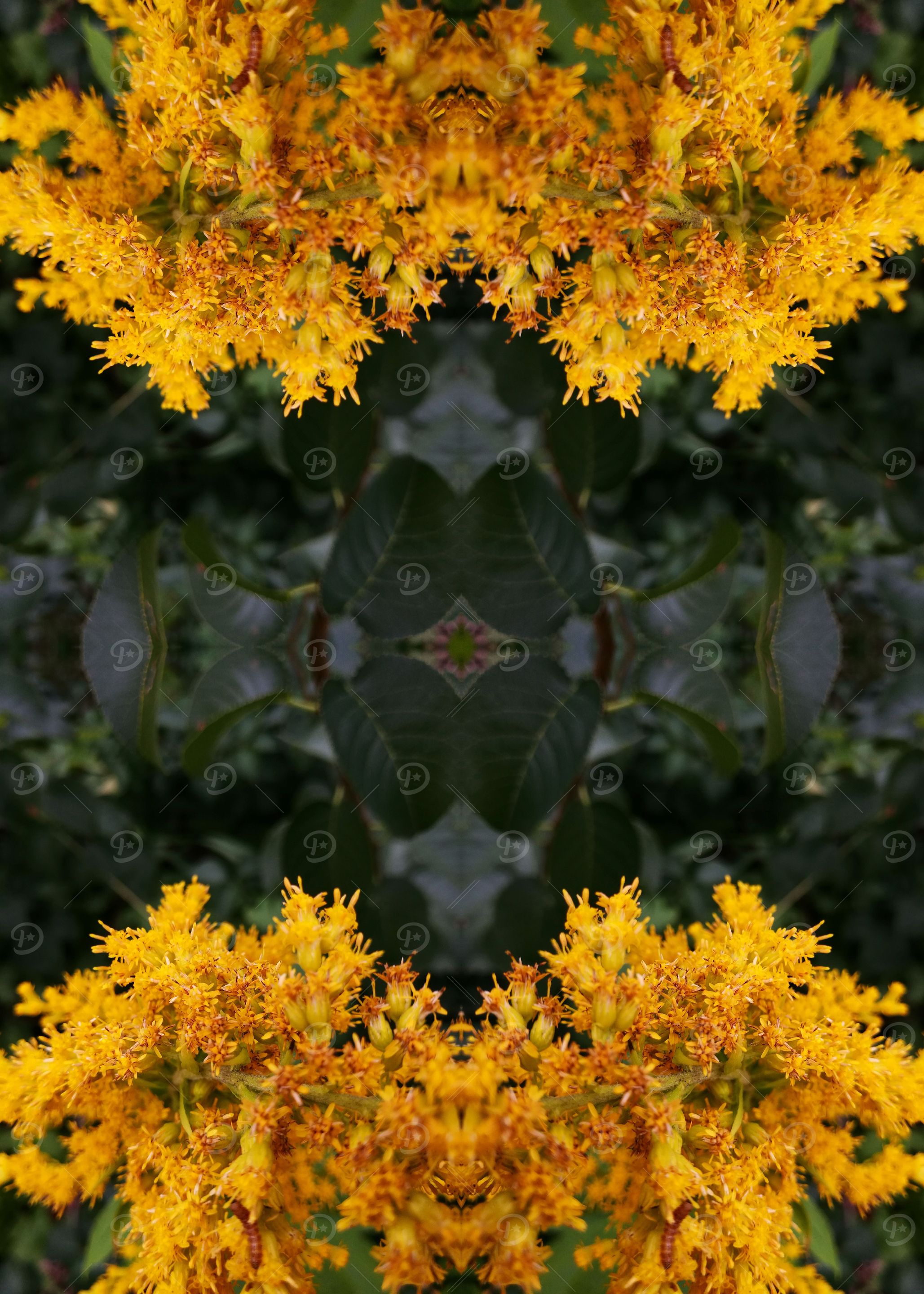 Abstract flower photograph