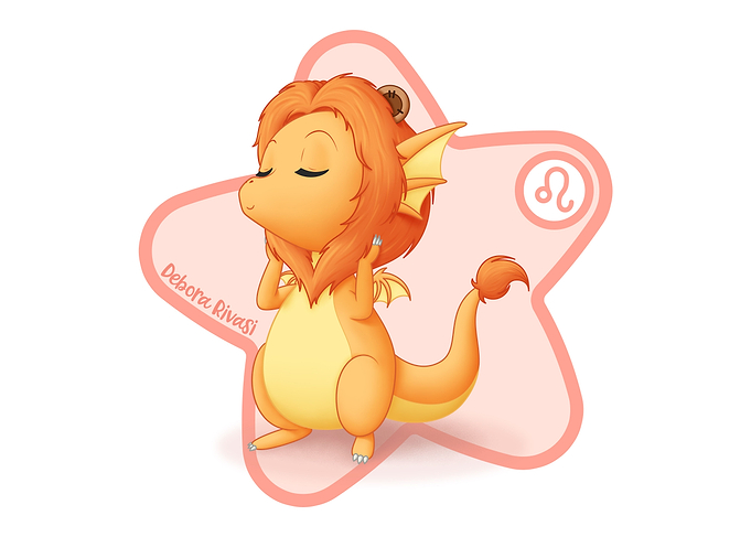 Zodiac Dragon Leo