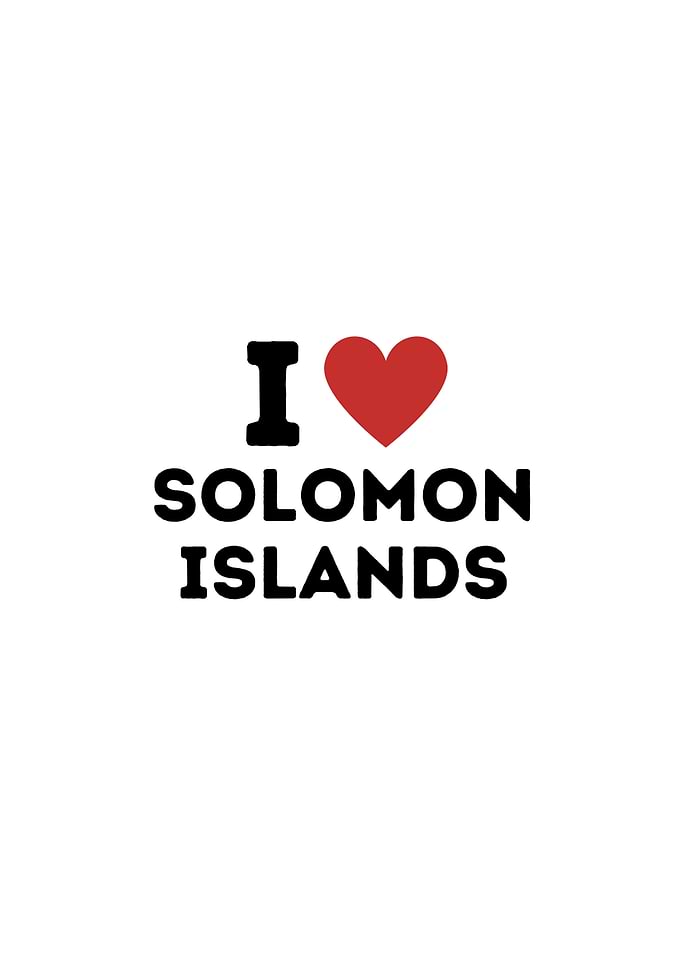 I Love Solomon Islands