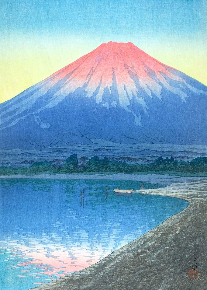 Lake Yamanaka And Mt Fuji
