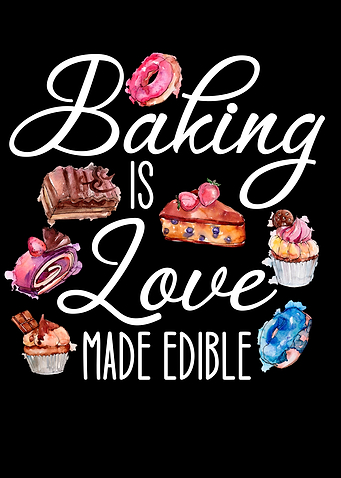 baking is love edible