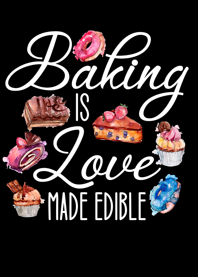 baking is love edible