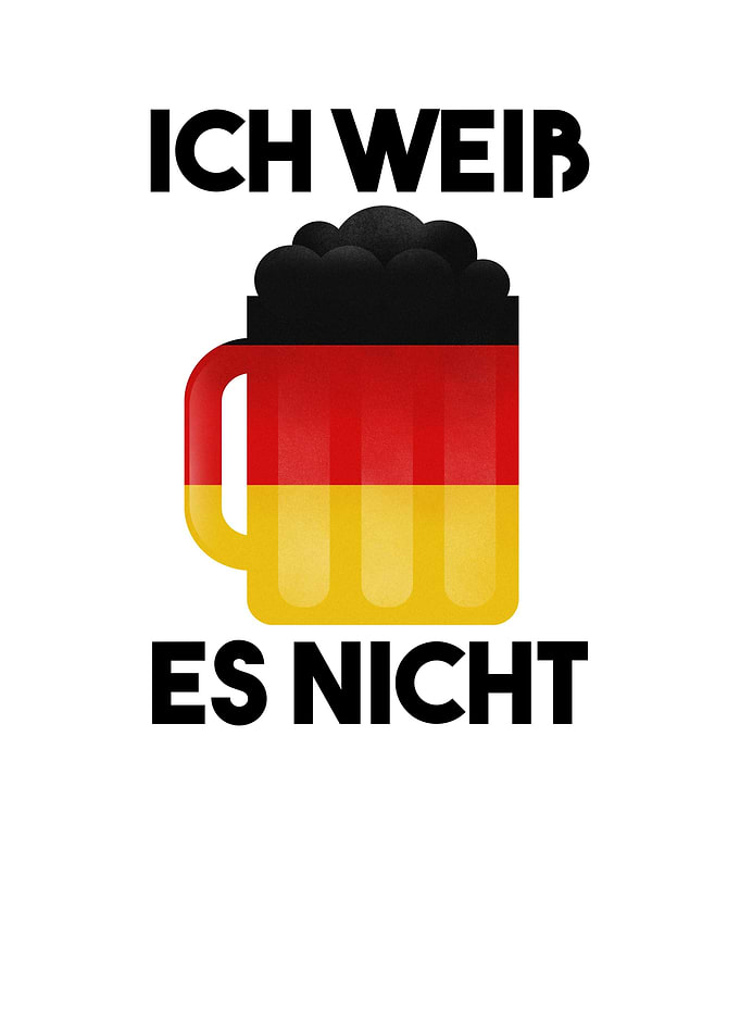Ich Wei Es Nicht Design