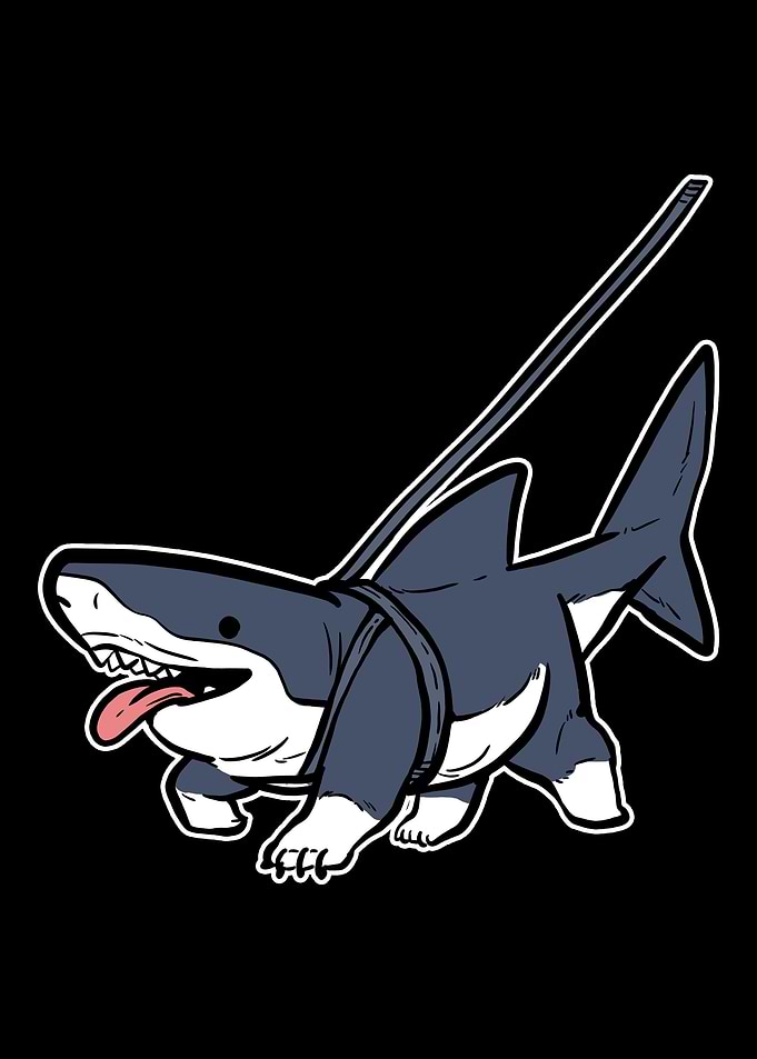 Pet Shark Animal Lover Gif