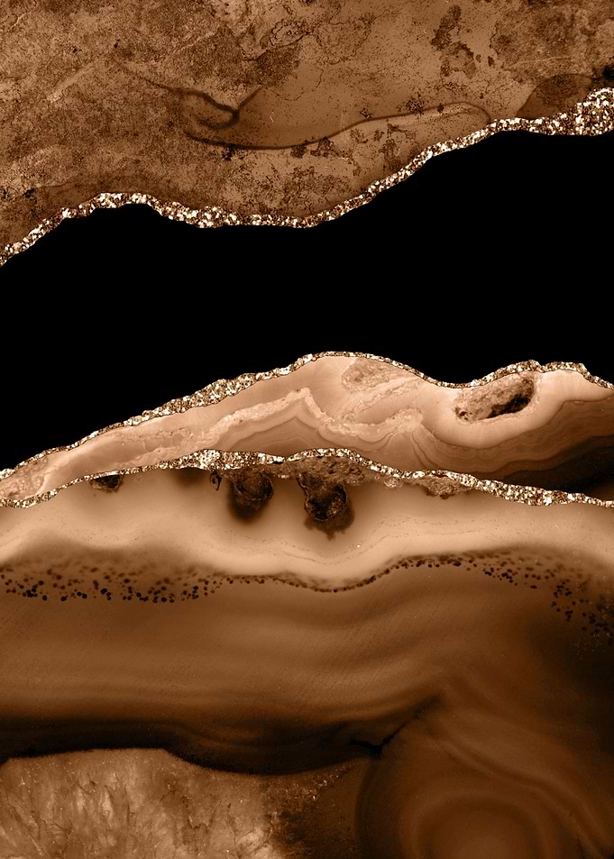 Brown Gold Agate Textu 13