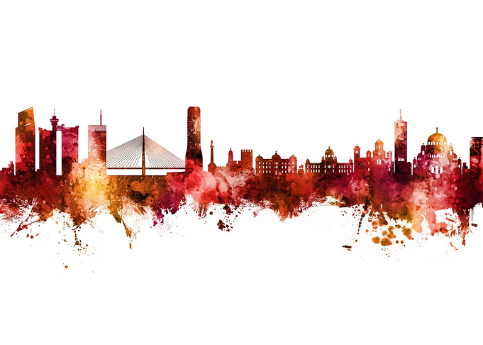 Belgrade Skyline Serbia