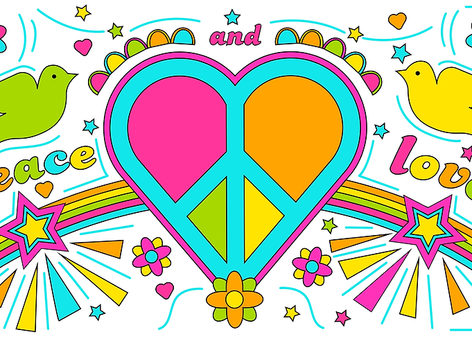 Love Heart Color