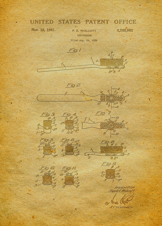 16 Toothbrush Patent