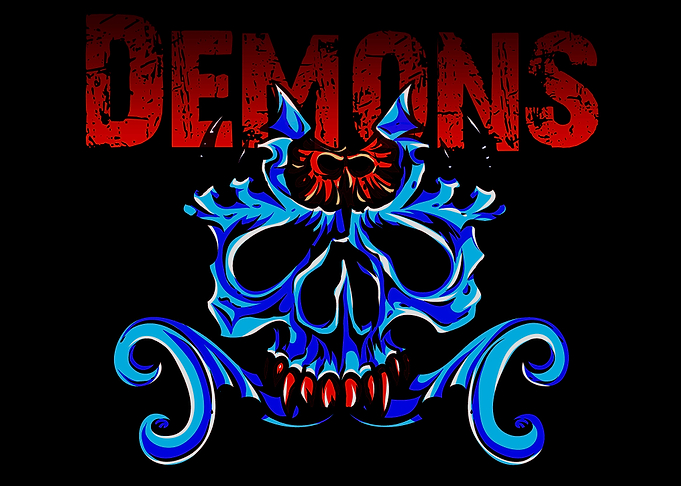 Demon Skull Gothic Devil