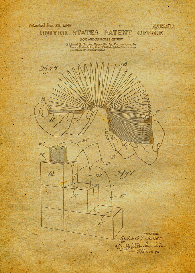 15 Slinky Patent