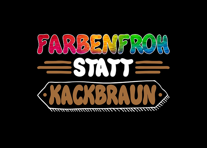 Farbenfroh Gegen Rechts