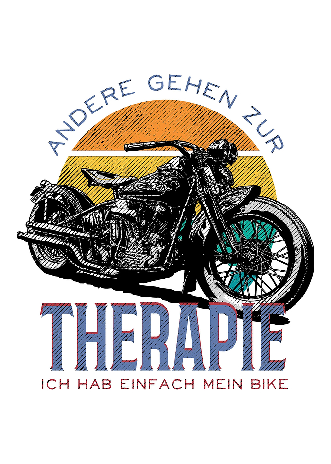 Motorradfahren ist meine T